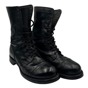 Corcoran 1500 Men 10 Inch Leather Jump Boot Black Military Paratrooper Size 10.5